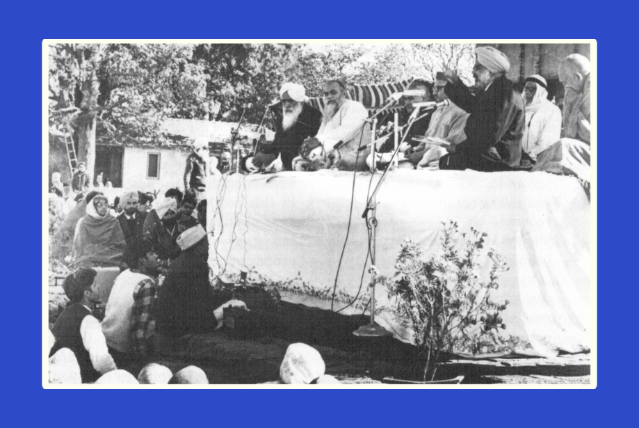 Darshan Singh reciting his poetry in the tiimes of Sant Kirpal Singh